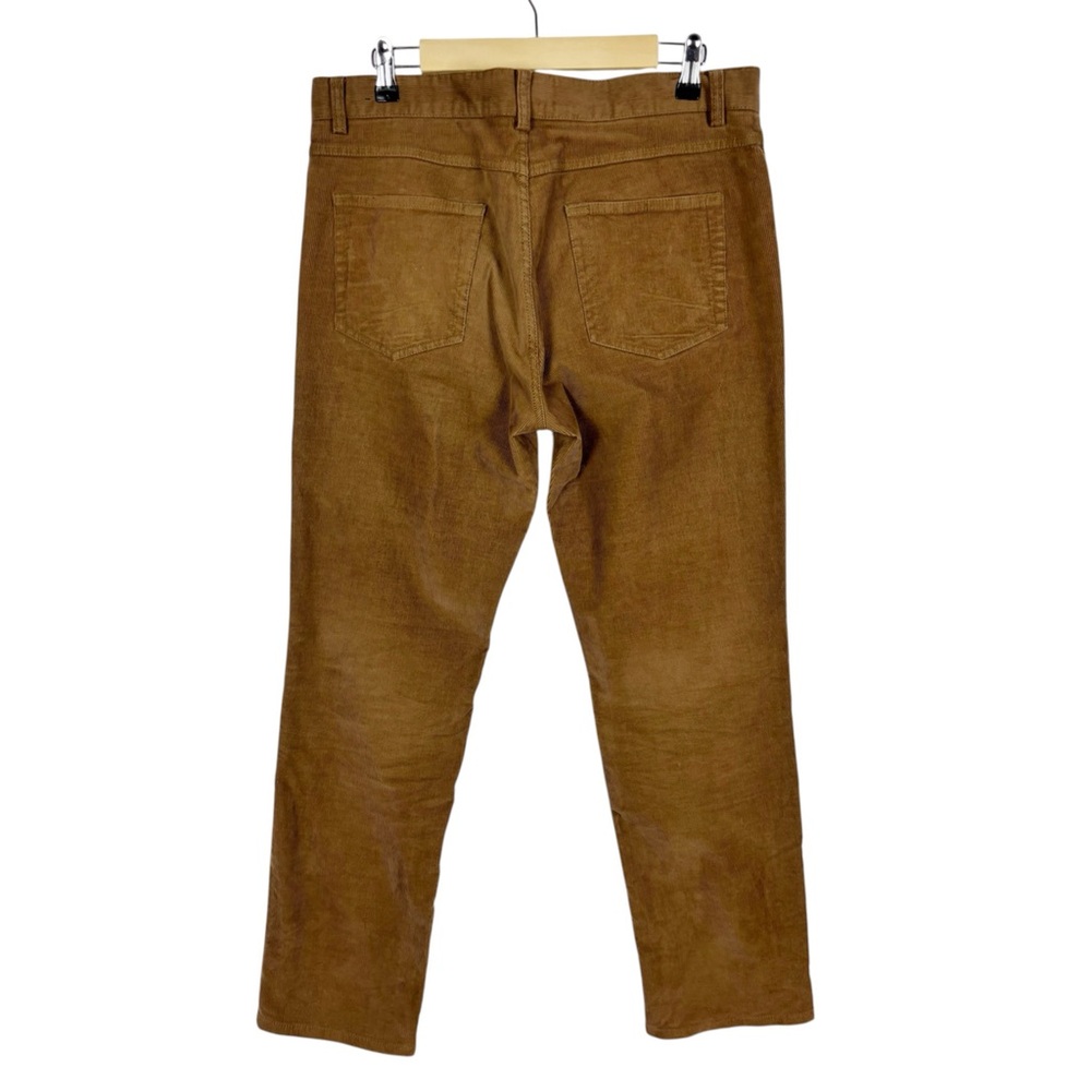 Brooks Brothers Corduroy Pants Men’s Size W34/L32 Brown - Picture 2 of 5